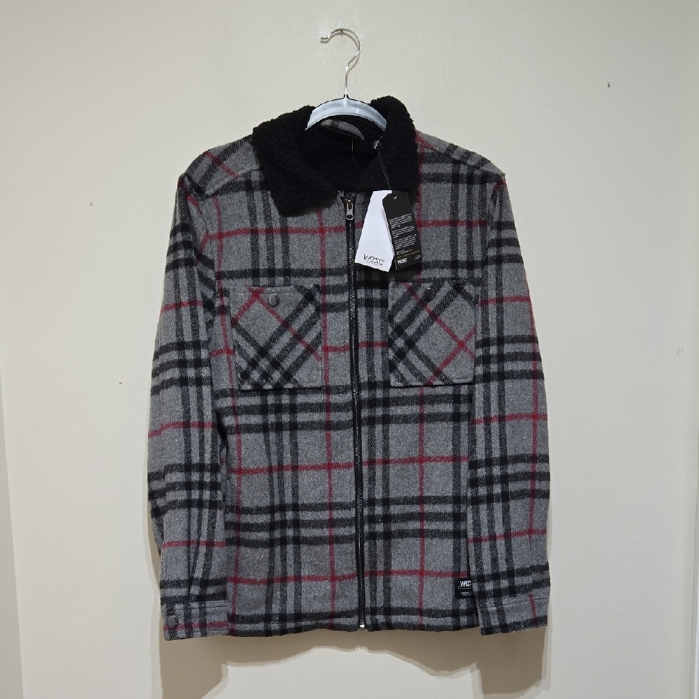 Wesc Liam Plaid Shirt Jacket